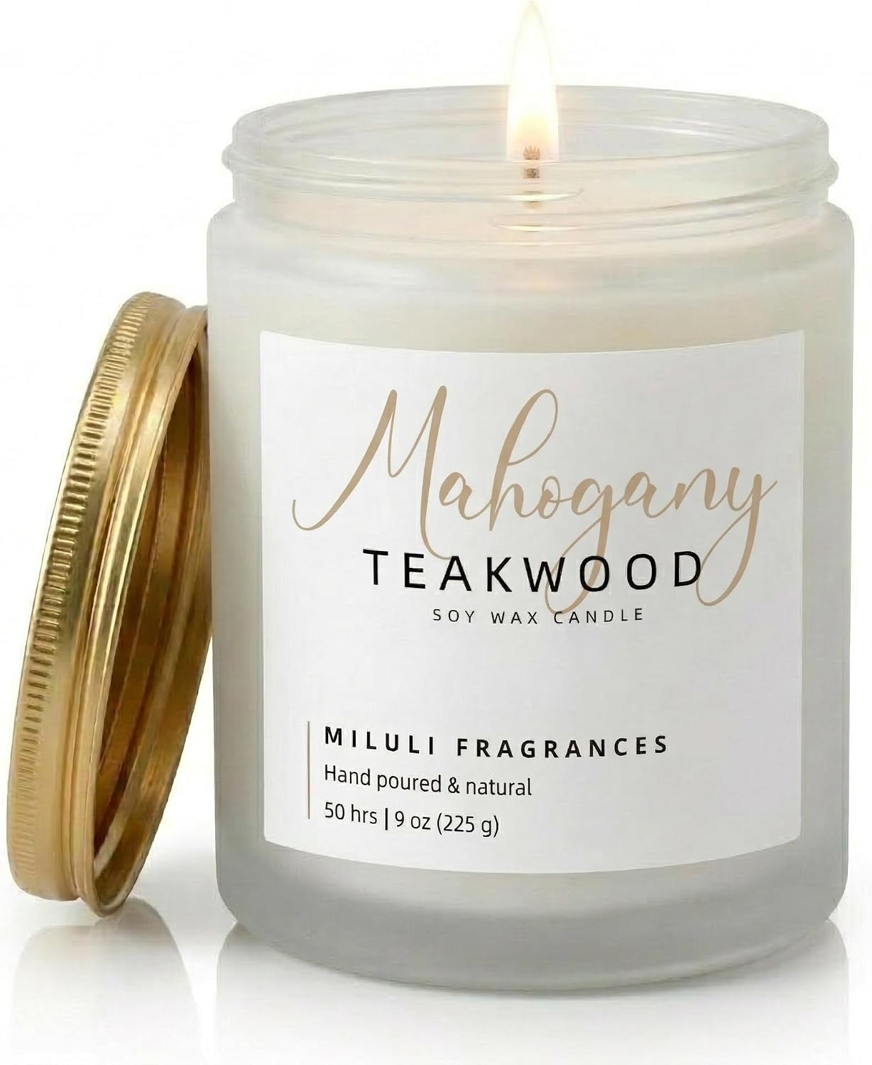Mahogany Teakwood Scented Candles