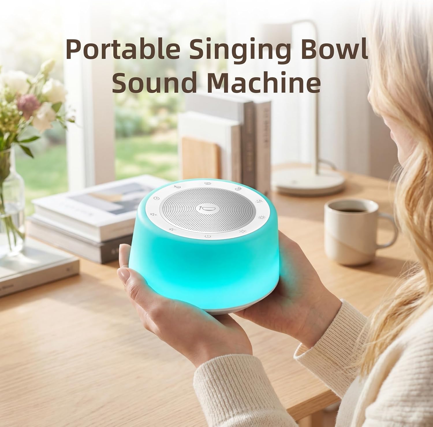 Kipcush Automatic Tibetan Singing Bowl Sound Machine - Image 2