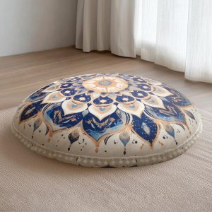 Bohemian Mandala Yoga Cushion
